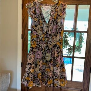 BB Dakota Multicolor Floral Mini Dress